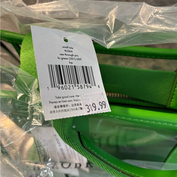 Kate Spade ♠️ Kip Small Clear Tote - Picture 7 of 7